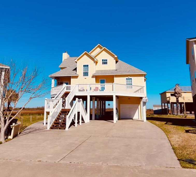 Sunny Delight - Sleeps 10 - Generous Space! Bolivar Peninsula Exterior photo